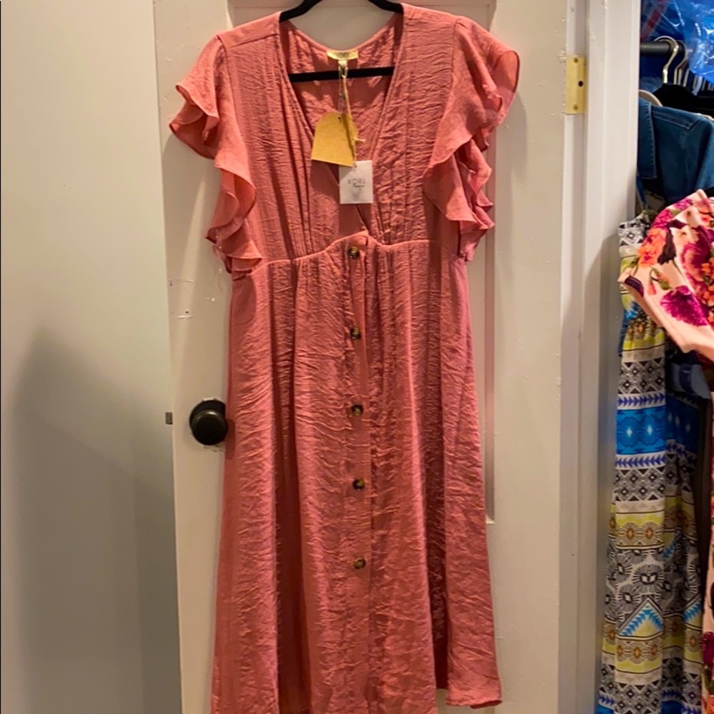 Pink dress